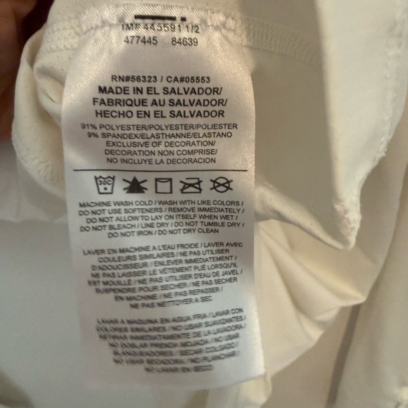 Nike Dri-FIT Miler Long Sleeve Running Top White Yoga Pilates Thumb Hole | S - Picture 7 of 10